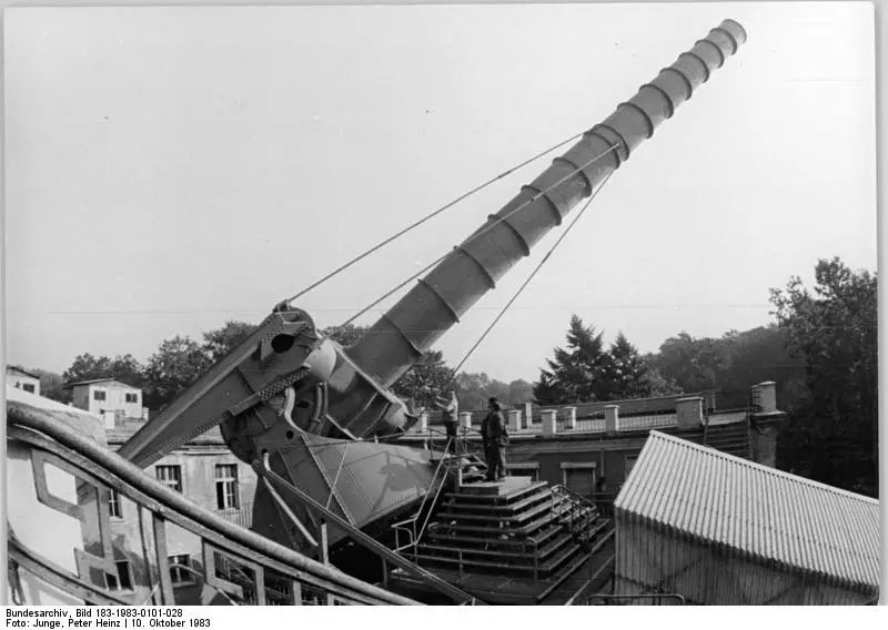 Berlin, Treptow, Archenhold-Sternwarte, Teleskop, Refraktor