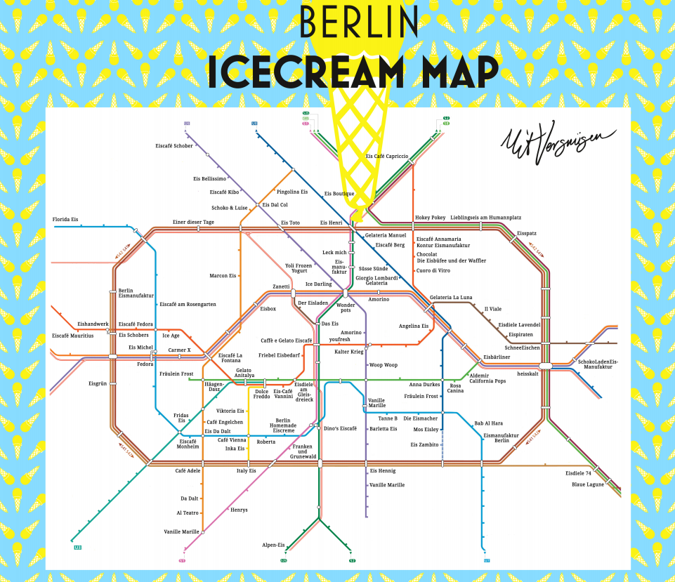 Berlin Icecream Map