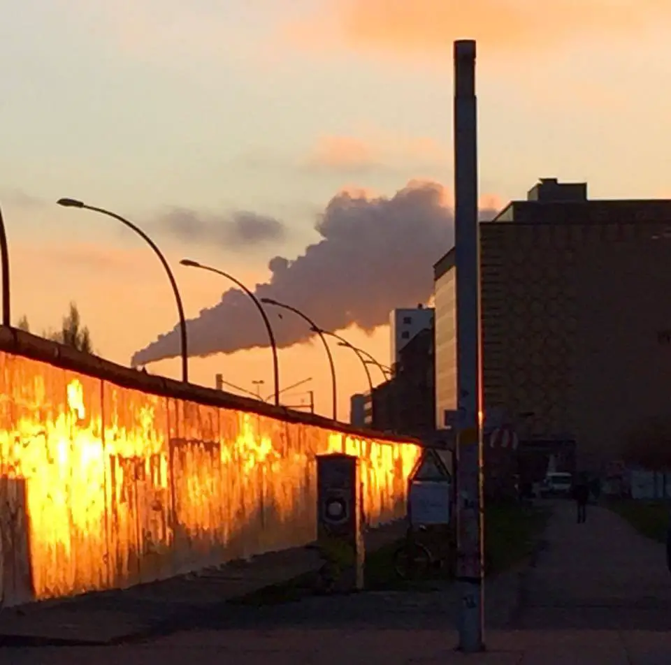 Il muro di Berlino a Friedrichshain