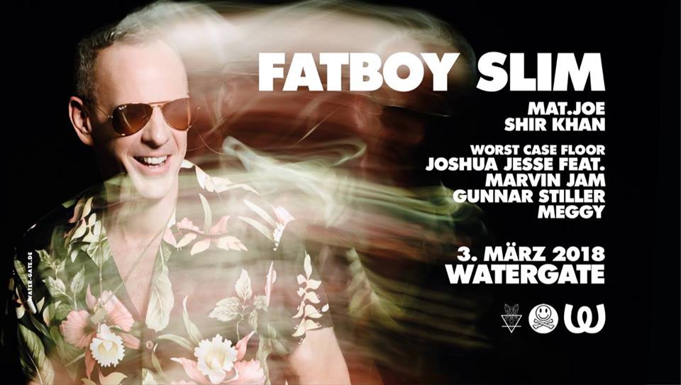 Fatboy Slim pin watergate club "official"