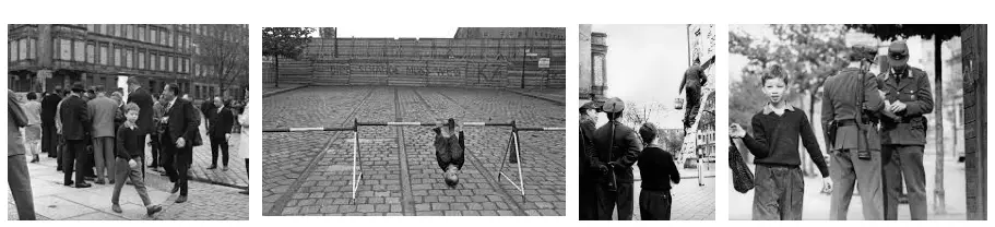 Alcune delle foto a Olaf scattate da Günter Zint nel 1964