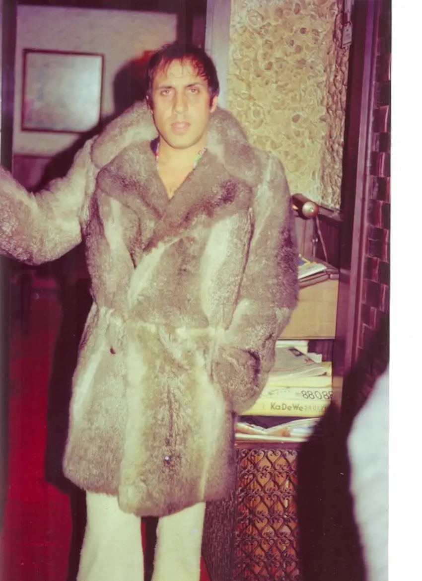 Adriano Celentano al Bacco nel 1974