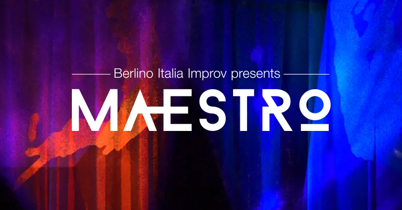MAESTRO, screenshot da pagina Facebook, https://www.facebook.com/berlino.italia.improv/